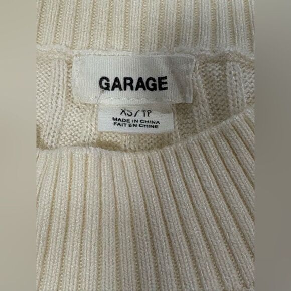 Garage Cream Ribbed Sweater - Picture 3 of 8